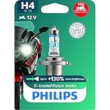 Philips automotive lighting 12342XV+BW X-tremeVision Moto +130% H4 Motorrad-Scheinwerferlampe, 1...