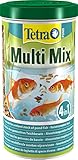 Tetra Pond Multi Mix – Fischfutter für verschiedene Teichfische mit vier Futtersorten...