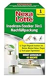 Nexa Lotte Insekten-Stecker 3in1 Nachfüller, Motten, Fliegen, Fruchtfliegen, Essigfliegen,...