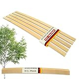 Coemo Federholzleisten Ersatzleisten für Lattenrost im Set 5 STK. + 1 Extraleiste, Größe:890 x 35...