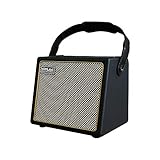 Coolmusic 30W Akustischer E-Gitarrenverstärker BT Tragbarer Gitarrenverstärker Lautsprecher mit...