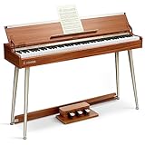 Donner DDP-80 PLUS E-Piano, 88 Tasten Gewichtete Tastatur, Digital piano für Zuhause, unterstützt...
