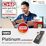 DAS SOFTWAREPAKET: Nero Platinum Unlimited Suite auf USB Stick | Videobearbeitung | Backup | Medien...