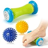 Fußmassage Igelball roller massageball für Plantarfasziitis - Muskel Roller & Fußmassage Balls