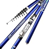 Gneric YMYGBH Angelrute Spinnrute Carbon-Faser-3.6M 4.5M 5.4M 6.3M Spinning Angelruten-M Power...