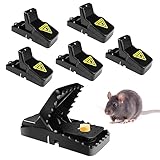 Sudnsadaks 6 Stück Rattenfalle Schlagfallen, Mausefalle Schlagfalle Testsieger, Rattenfallen...