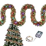 Weihnachts-Lametta-Girlanden-Licht,...