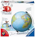 Ravensburger 3D Puzzle 11159 - Globus in deutscher Sprache - 3D Puzzle für Erwachsene und Kinder ab...