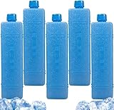 5 Stück Kühlakkus Für Kühltasche - 350ml Dünne Kühlakkus Für Kühlbox, Wiederverwendbare...