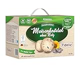 Fidelio Meisenknödel ohne Netz, ganzjähriges Wildvogelfutter proteinreich/energiereich,...