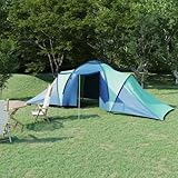 Vopese Campingzelt 6 Personen Blau und Grün Campingzelt Model93184