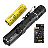 Nitecore MH12 V2 taktische Lampe – 1200 Lumen Taschenlampe wiederaufladbar – IP68 wasserdicht...