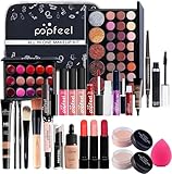 RoseFlower Schminke Set Profi Make Up Set Teenager Mädchen Schminkkoffer Kosmetische Makeup...