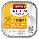 animonda INTEGRA PROTECT Sensitive Huhn + Pastinaken (11 x 150 g), Hunde Diätfutter bei...