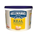 Hellmann's Real Mayonnaise (mit Rapsöl, ideal als Pommes und Burger Sauce und für Salat...