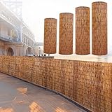 Sichtschutzmatte Schilfrohrmatte 50 60 70 80 90 100 120 140160cm Hoch Bambusmatte Natürlicher...