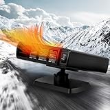 Uwelliky Auto Heizlüfter 12V 120W Tragbare Auto Heizung, 2 in 1 Heizung Kühlung, Autoheizung...