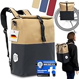 Forrider 3in1 Fahrradtasche für Gepäckträger mit Rucksack Wasserdicht 27L I Gepäckträgertasche...