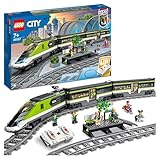 LEGO City Trains - Personen-Schnellzug -Ferngesteuertem Zug mit funktionierenden Scheinwerfern, 2...
