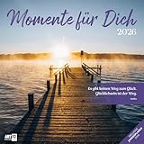 Momente für Dich Broschürenkalender 2026 - 30x30 - Art12 | Stilvoller Inspirationskalender im...