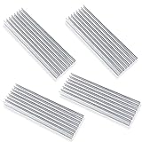 Akuoly 4 Stück Aluminium Kühlkörper PC Kühlrippen Kühler-Set Heatsink mit Thermoklebeband...