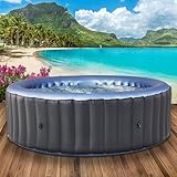 BRAST® Whirlpool aufblasbar MSpa Bergen für 4-8 Personen | viele Größen Ø180-224cm | In-...
