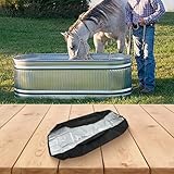 Outdoor Cold Plunge Tub Cover, Made from Tear Resistant Material, Ensures Effective Protection for...