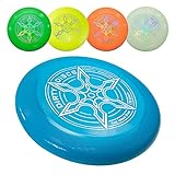 Indy - Dirty DISC (175 g) (Blau) Frisbee, Professionelle Frisbeescheibe, Wurfscheibe, Fliegende...