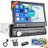 DAB/DAB+ Autoradio 1 Din mit Navi 2G+64G Android 7 Zoll Touchscreen Bildschirm Autoradio mit...