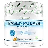 Basenpulver - 360 g (72 Portionen) - Extra reich an Magnesium, Zink, Kalium, Calcium - Basenfasten -...