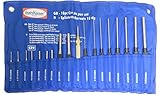 18-tlg. Extra Lange Splintentreibersatz Splintentreiber-Satz Durch-Schläger Treiber Körner...