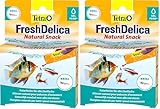 Tetra FreshDelica Krill - natürlicher Snack mit Leuchtgarnelen für Zierfische, Leckerbissen in...