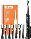 Bitvae D2 Elektrische Zahnbürste für Erwachsene und Kinder, Schallzahnbürste mit...