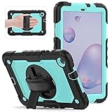 ZAGLDD Schutzhülle für Galaxy Tab A 8.4 SM-T307/T307U 2020, robust, stoßfest, TPU, mit...