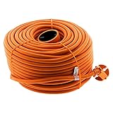 Prolongateur 50 mètres orange