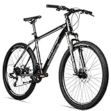 Bergsteiger Makalu 26 Zoll Mountainbike Aluminium, geeignet ab 150 cm, Scheibenbremse, Shimano 21...