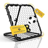 Racetex Rebounder für Fußball Kinder [STUFENLOS VERSTELLBAR] - Fußball Rebounder Kinder und...