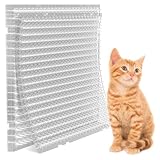 12 Stück Dornengitter Gegen Katzen - 42x32 cm Katzenabwehr Matte für Innen- und Außenbereich,...