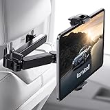 Lamicall Tablet Halterung Auto, Tablethalterungen Auto - Ausziehbar KFZ Tablet Halter Kopfstütze,...