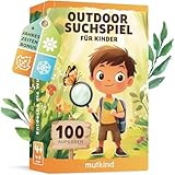 MUTKIND® 50x Entdeckerkarten für Kinder (ALLE 4 Jahreszeiten) - Spannendes Suchspiel zum Natur...