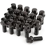 20 Radschrauben Radbolzen I M14x1,5x28mm I Kugelbund R13 SW 17mm I Kompatibel mit Audi Volkswagen...