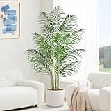 Keeplush Künstliche Pflanzen groß 180cm Kunstpflanze im Topf Plastik Künstliche Palme wie echt...