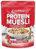 IronMaxx Protein Müsli - Dark Chocolate 550g Beutel | Veganes High Protein Müsli laktosefrei |...