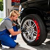 YAOPIU Reifen Lack Marker - Schnelltrocknender Und Dauerhafter Nicht Verblassender Reifenmarker,Und...