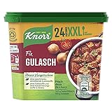 Knorr Fix Gewürzmischung Gulasch XXL leckeres Fleischgericht für die schnelle Zubereitung 276 g...