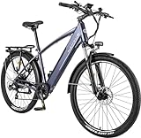 nakxus 27M204 E-Bike, Elektrofahrrad 27.5'' Trekkingrad E-Cityrad mit 36V 13Ah Lithium-Akku für...