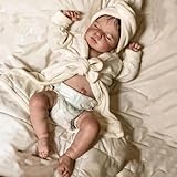 RXDOLL Realistische Babypuppe Mädchen 20 Zoll Ganzkörper Silikon Reborn Babypuppen, die echt...