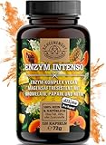 ENZYM INTENSO® Bromelain Kapseln - WICHTIG: Laborgeprüfte Rezeptur mit Bromelain(5000 F.I.P),...