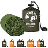 NEU: Backpacker's Journey Biwaksack, ultraleichter und wasserdichter Notfallschlafsack. Ideal für...