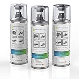 AUPROTEC Lackspray AUPROPAINT GLOSS Klarlack glänzend Sprühlack Glanzlack Auto Lack Spray 3x 400ml